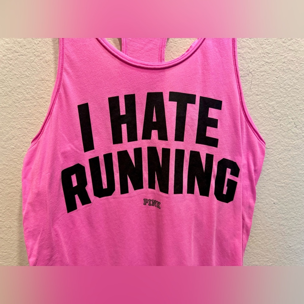 PINK Racerback Tank - Picture 2 of 4